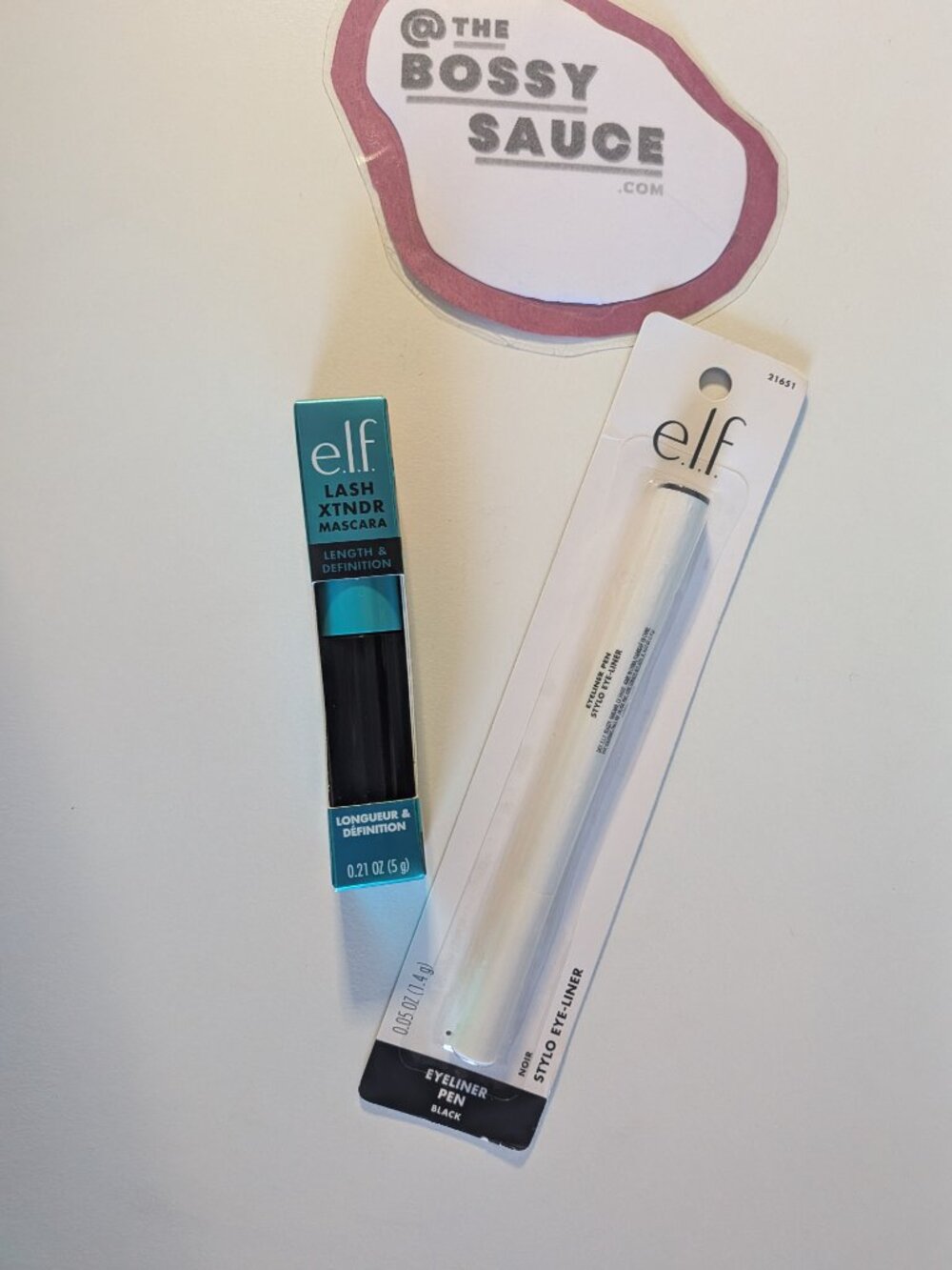 🌸 e.l.f. Lash XTNDR Mascara Black & Eyeliner Pen Black DUO